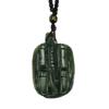 2.1" China Certified Nature Hetian Nephrite Jade Wealth Turtle Dragon Hand Carved Pendant 2496 view 4