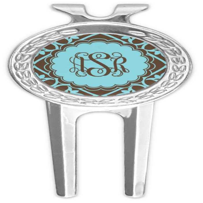 YouCustomizeIt Personalized Floral Golf Divot Tool & Ball Marker
