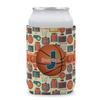 Personalized Basketball Can Cooler (12 oz) w/Name or Text view 2