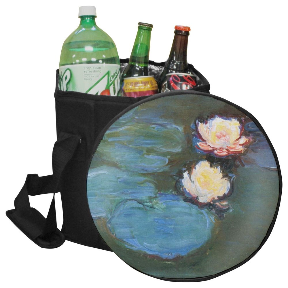 YouCustomizeIt Water Lilies #2 Collapsible Cooler & Seat