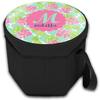 YouCustomizeIt Personalized Preppy Hibiscus Collapsible Cooler & Seat view 2
