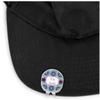 YouCustomizeIt Personalized Concentric Circles Golf Ball Marker - Hat Clip - Silver view 2