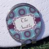 YouCustomizeIt Personalized Concentric Circles Golf Ball Marker - Hat Clip - Silver view 3
