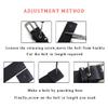 AMOYER Single Eyelet Grommet PU Leather Belt Fashion Women Waist Belt Hollow Rivets Belt Single Prong Belt Buckle for Female Ladies Adjustable Black view 4