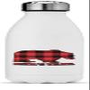 Personalized Lumberjack Plaid Water Bottle - 17 oz. - Stainless Steel - Full Color Printing view 1