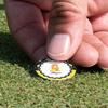 YouCustomizeIt Personalized Honeycomb, Bees & Polka Dots Golf Ball Marker - Hat Clip - Silver view 4