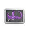 SHARROW Bow Release Aid 3/4 Fingers Automatic Archery Release Aluminium Alloy Thumb Trigger for Compound Bow Accessory (Purple) view 4