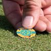 YouCustomizeIt Personalized African Safari Golf Ball Marker - Hat Clip - Silver view 4