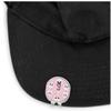 YouCustomizeIt Personalized Kids Sugar Skulls Golf Ball Marker - Hat Clip - Silver view 2