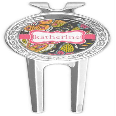 YouCustomizeIt Personalized Birds & Butterflies Golf Divot Tool & Ball Marker