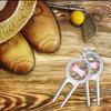 YouCustomizeIt Personalized Birds & Butterflies Golf Divot Tool & Ball Marker view 3