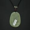 2" China Certified Grade A Nature Hisui Jadeite Jade Auspicious Dragon Necklace Pendants view 4
