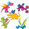 Personalized Dragons Water Bottle - 17 oz. - Stainless Steel - Full Color Printing view 3