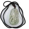 2.2"China Certified Grade A Nature Hisui Jadeite Jade Auspicious Rooster Necklace Pendants view 1