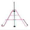 Kids Jungle Gymnastics Expandable Junior Training Monkey Horizontal Bars Climbing Tower Child Play Pink Training Pull Up Gym + Swing Seat + Trapeze Rings.Set view 4