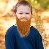 BinaryABC Fake Beard and Mustache,Halloween Costume Party Festival Supplies (Brown) view 3