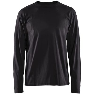 Blaklader 3559: T-Shirt ls, Color: Black, Size: S (355910429900S)