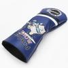 SHABIER Snow Leopard #1#3#5 H Golf Wood Headcovers 3PC/Set 460CC Driver/Fairway Wood/Hybrid PU Leather Head Covers Set (3 pcs Set Cover) view 3