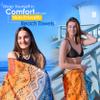 ECCOSOPHY Microfiber Beach Towel -Sand Free Towels are Quick Dry, Light Weight, Super Absorbent-Perfect Pool, Travel, Cruise, Camping Essentials-Oversized Extra Large for Adults (Marrakesh) view 4