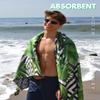 ECCOSOPHY Microfiber Beach Towel -Sand Free Towels are Quick Dry, Light Weight, Super Absorbent-Perfect Pool, Travel, Cruise, Camping Essentials-Oversized Extra Large for Adults (Madagascar) view 2