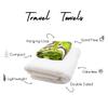 ECCOSOPHY Microfiber Beach Towel -Sand Free Towels are Quick Dry, Light Weight, Super Absorbent-Perfect Pool, Travel, Cruise, Camping Essentials-Oversized Extra Large for Adults (Madagascar) view 4