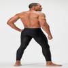 DEVOPS 2 Pack Men's Compression Pants Athletic Leggings (Large, Black/Black) view 3