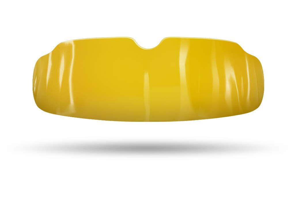 Impact Quick-Fit All Sports Mouthguard Boxing, MMA, Lacrosse, Football, Hockey, Basketball,Jiu-Jitsu, and More, Breathable Mouthguard for Adults, Yellow
