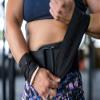 Gymreapers Strength Wrist Wraps for Cross Training, Olympic Lifting, WOD Workouts - Strong Wrist Support for Men and Women -| (Black/Black) view 2