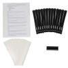 Majek Jumbo Size Tour Pro Black Golf Grips and Grip Kit (13 grips, grip tape, clamp, instructions) view 1