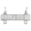 Army Carbine Qualification Bar Nickel Regulation Size view 1