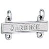 Army Carbine Qualification Bar Nickel Regulation Size view 4
