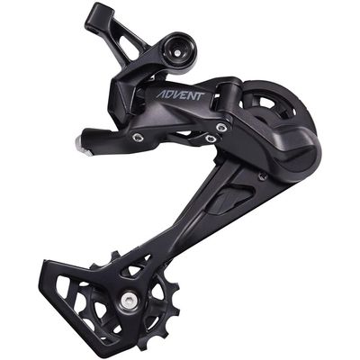 microSHIFT Advent Rear Derailleur - 9 Speed, Medium Cage, Black