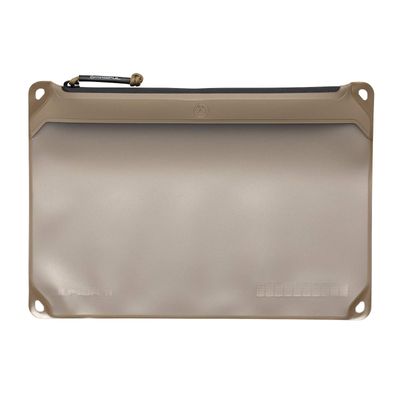 Magpul DAKA Window Pouch Zippered Tactical Range Tool and Gear Bag, Flat Dark Earth, Large