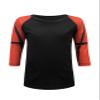 ILTEX Sports Adult & Kids Raglan Shirt Printed Sleeves Polyester and Spandex Athletic Jersey Soccer Volleyball Basketball Football for Exercises, Gym and Outdoor (Basketball, 4T) view 3