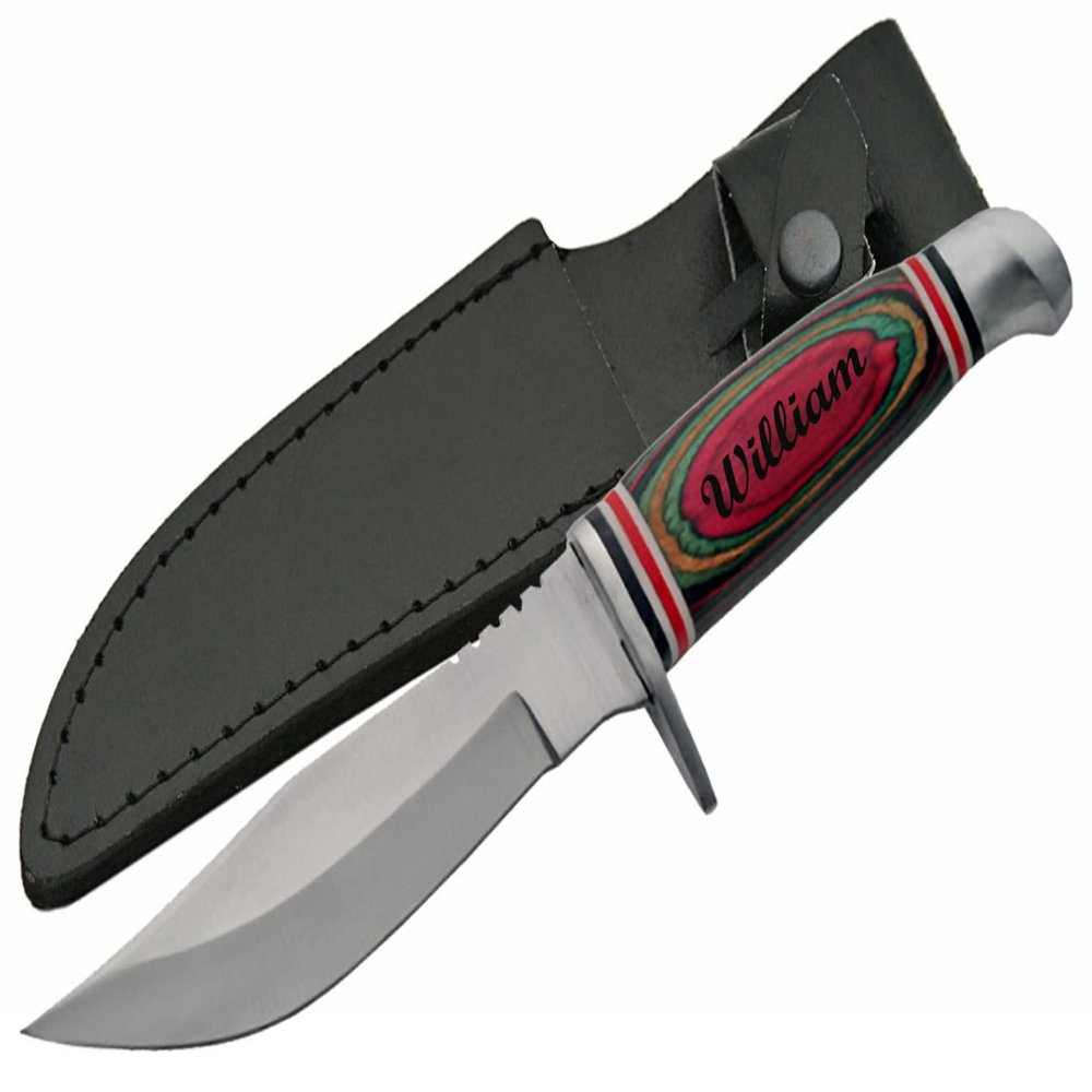 Personalized Laser Engraved Pocket Knife, Fathers Day, Groomsmen Gift, Graduation Gifts, Gifts for Men Free Engraving. (ER-A162CA)