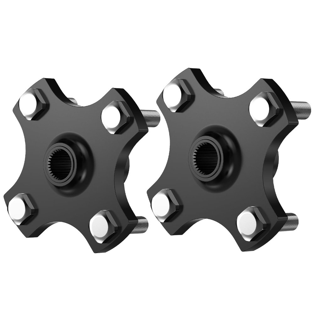 Drive-up 2 Pack EZGO RXV Rear Wheel Hub Flange Plates, Golf Cart Rear Axle Hub Flange Plate for EZGO RXV Electric 2008-Up Golf Carts, OEM 604112 615604