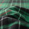 CALVIN & OLIVIA Lightweight Ultra-Soft Scarf - Perfect Holiday Gift for Men & Women - Christmas Green Black Plaid view 3