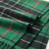 CALVIN & OLIVIA Lightweight Ultra-Soft Scarf - Perfect Holiday Gift for Men & Women - Christmas Green Black Plaid view 4