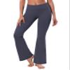 BUBBLELIME 29"/31"/33"/35" 4 Styles Women's Bootcut Yoga Pants Tummy Control - Basic Bootleg_Darknavy M_29" Inseam view 1