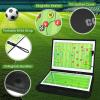 Soccer Coaching Board Soccer Coaches Clipboard Tactical Magnetic Board Kit with Dry Erase, Marker Pen and Zipper Bag (Football Board) (Soccer Coaching Board) view 4