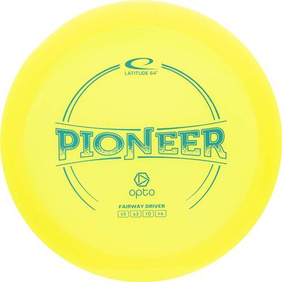 Dynamic Discs Opto Line Pioneer Fairway Driver Golf Disc [Colors May Vary] - 173-176g