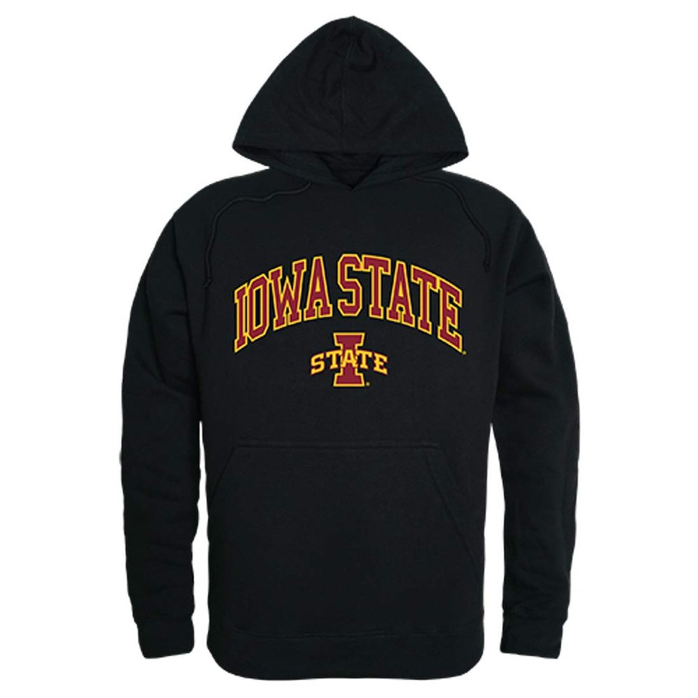 ISU Iowa State Cyclones NCAA Campus Pullover Hoodie - Large, Black