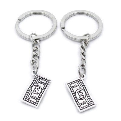 1 PCS Antique Silver Keyrings Keychains Key Ring Chains Tags Clasps AA461 100 US Dollar
