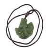 2" China Certified Nature Hetian Nephrite Jade Gold Fish Hand Carved Necklace Pendant 3777 view 3