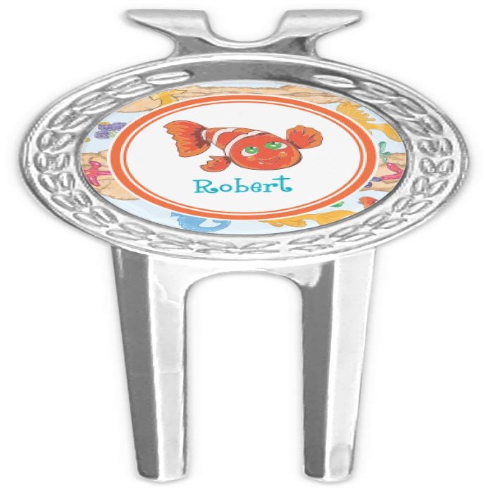 YouCustomizeIt Personalized Under The Sea Golf Divot Tool & Ball Marker