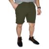 WESTACE Mens Stretch Chino Shorts Casual Flat Front Slim Fit Shorts Spandex Half Pant (30, Oxblood) Olive view 2