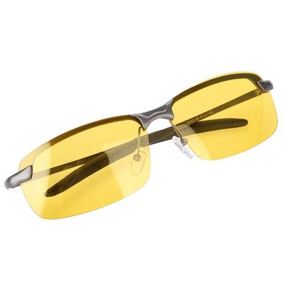 Wbestexercises Night Driving Glasses,Night Driving Polarized View Safety Glasses Anti glare Anti reflective HD Night Vision