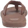 Amazon Essentials Men's Slip-on Flip Flop Comfort Sandals - Brown, Size 7, Casual view 3