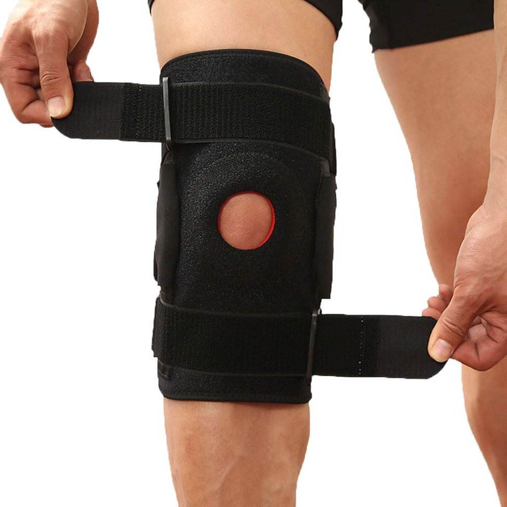 Kmgjc Sports Knee Pads/Protective Gear Equipment/Preventing Knee Injury During Exercise (one Pair) (Color : Black, Size : Universal)