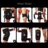 Kmgjc Sports Knee Pads/Protective Gear Equipment/Preventing Knee Injury During Exercise (one Pair) (Color : Black, Size : Universal) view 4